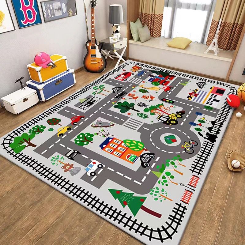 Cityscape Play Rug - Rural City