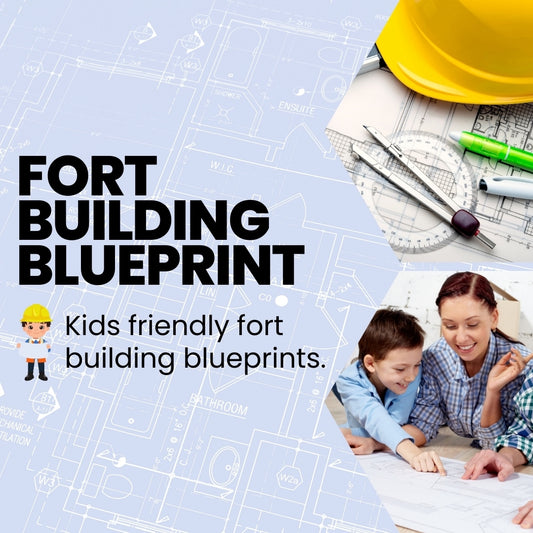 Fort Building Blueprint: 4 Structures