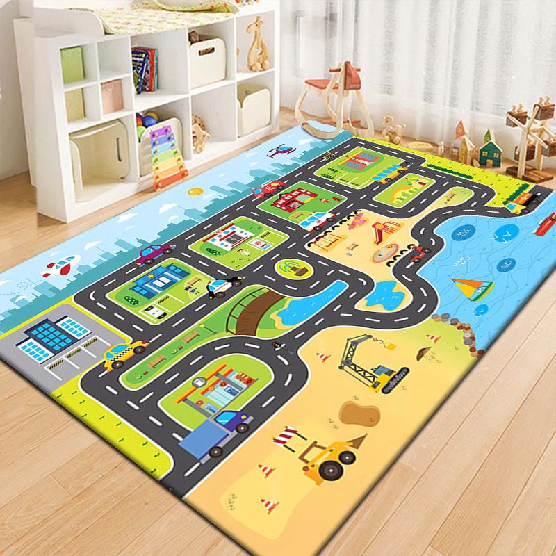 Cityscape Play Rug - Lake District