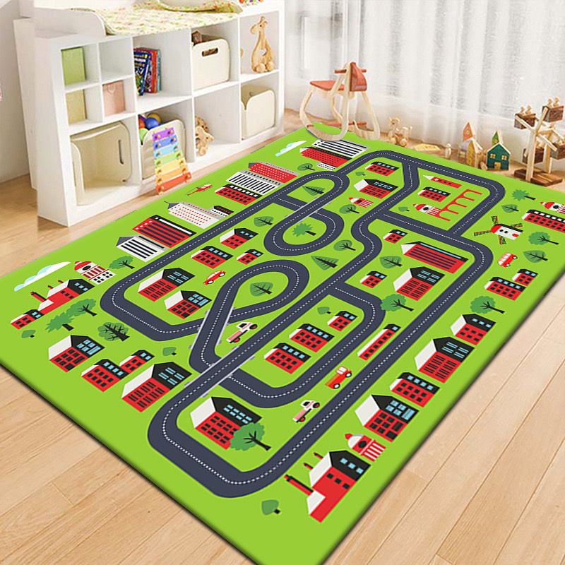 Cityscape Play Rug - Rural Town